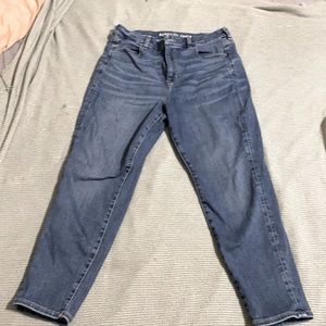 AE curvy hi-rise crop jegging